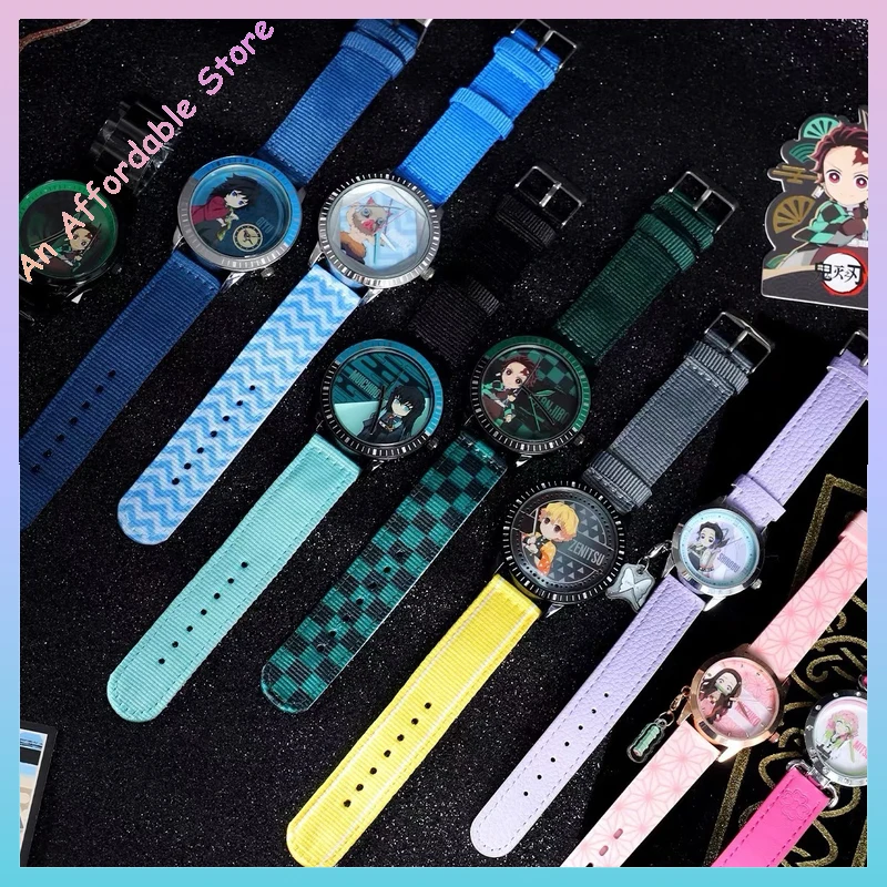 En Stock Original Tr-Ip50836 Kimetsu No Yaiba caja ciega periferia de animé colgante reloj de pulsera caja ciega juguetes para niños regalo de cumpleaños