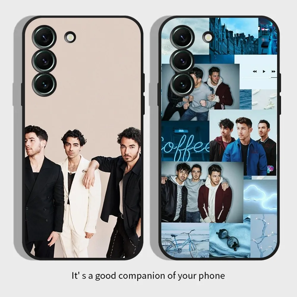 J-Jonas Band B-Brothers Phone Case for SamsungS24,S23,S22,S21,S20 Ultra Pro S10,S30Plus,20 Ultra Black Cover