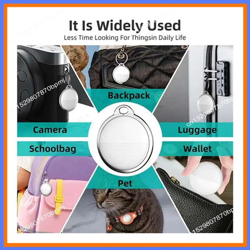 BAAE Smart Bluetooth GPS Tracker For Kids, Pets, Keys Anti-Lost Device Compatible With Find My App, Tag Locator A