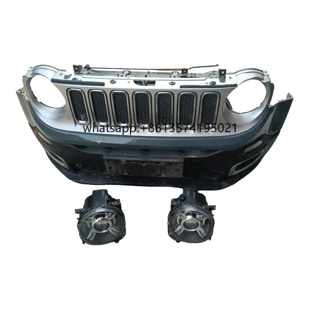 

Original Quality Car Bumpers for Jeep Renegade 2018 Front Bumper with Headlights for Jeep Car Parts Car Body Auto Accessories