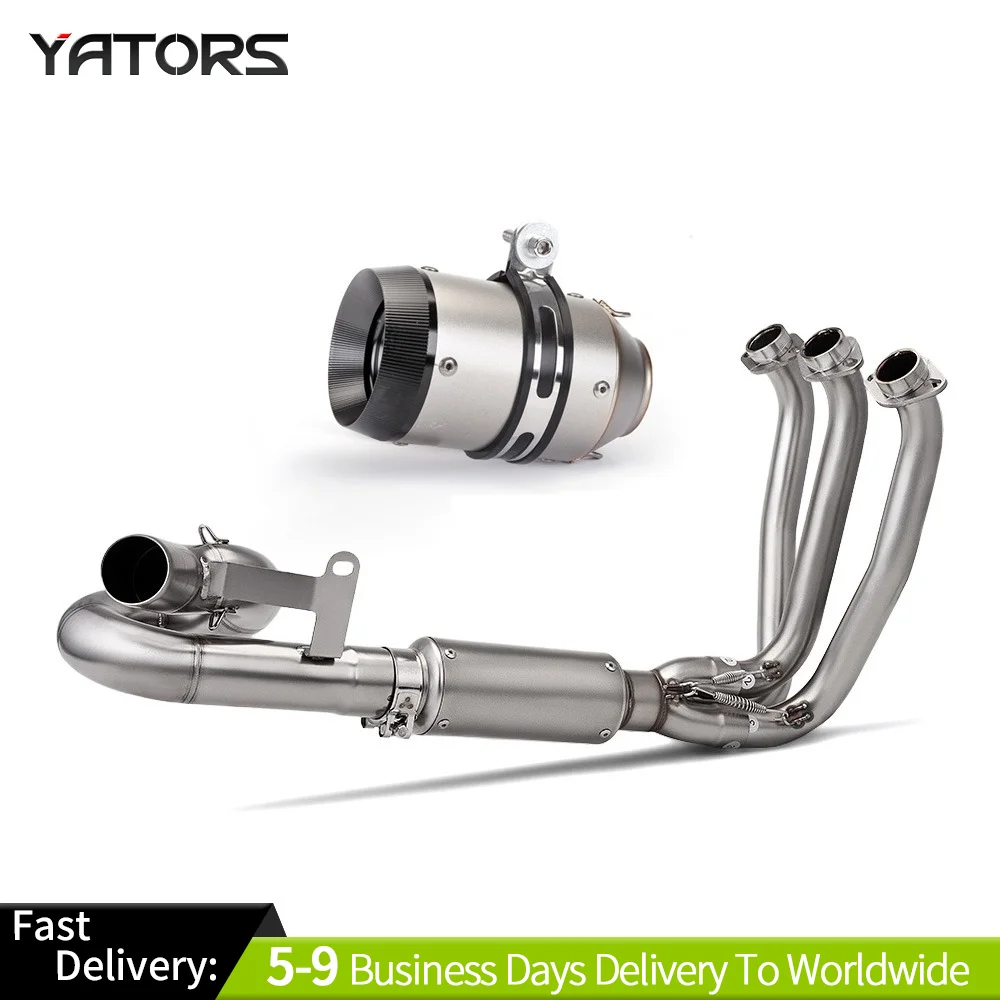 Voor CF-Moto 675SR 675SS volledige systeem 675sr cfmoto 2024 2025 51mm Slip Op Uitlaatsysteem Header Pijp uitlaten Leidingen