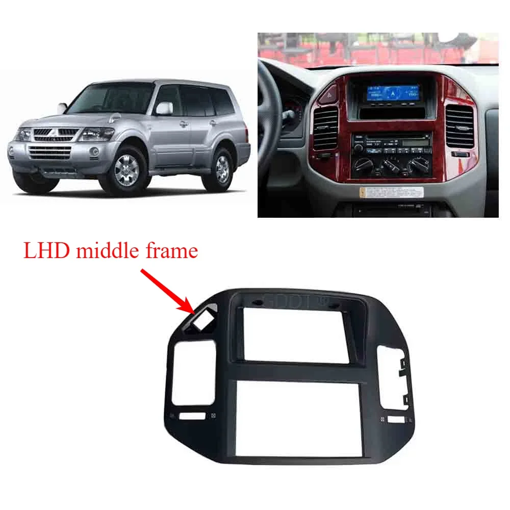 

Цельная черная крышка приборной панели с левым рулем, средняя крышка переменного тока для Pajero V70 MR 402439 Крышка кондиционера 2000-2006 для вентиляционной крышки Montero V60