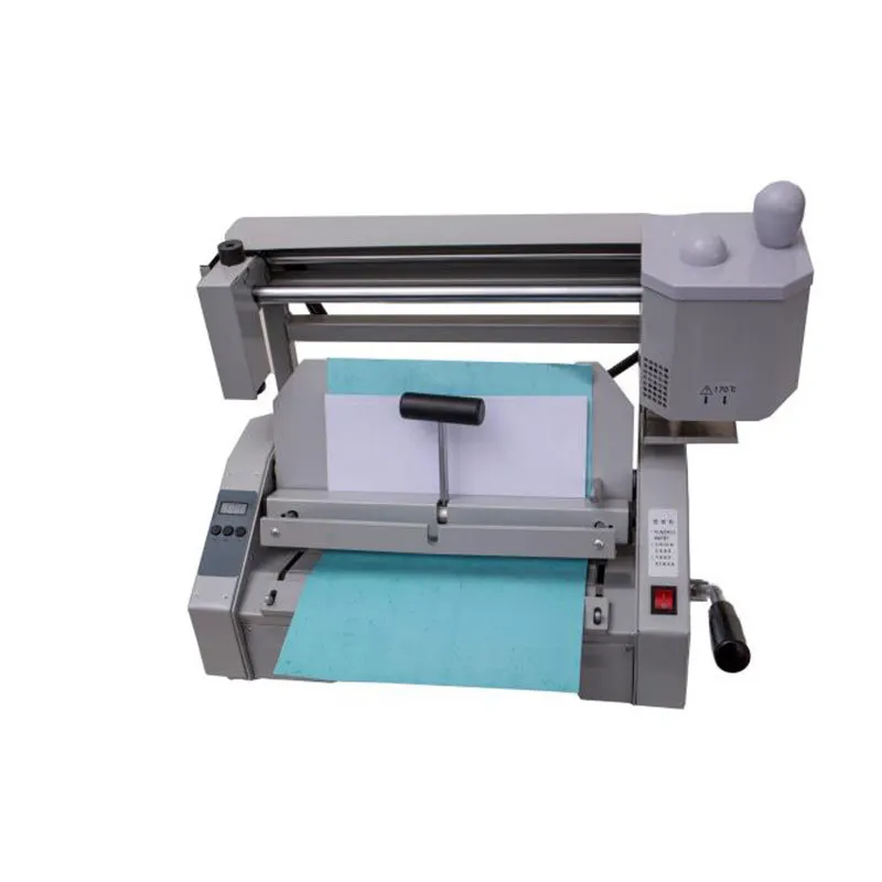 

Desktop Manual Hot Glue Wireless Glue Binder Binding Machine For Book