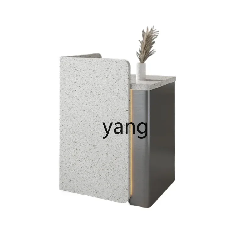

yjq Restaurant Counter Simple Modern Welcome Desk Company Front Desk
