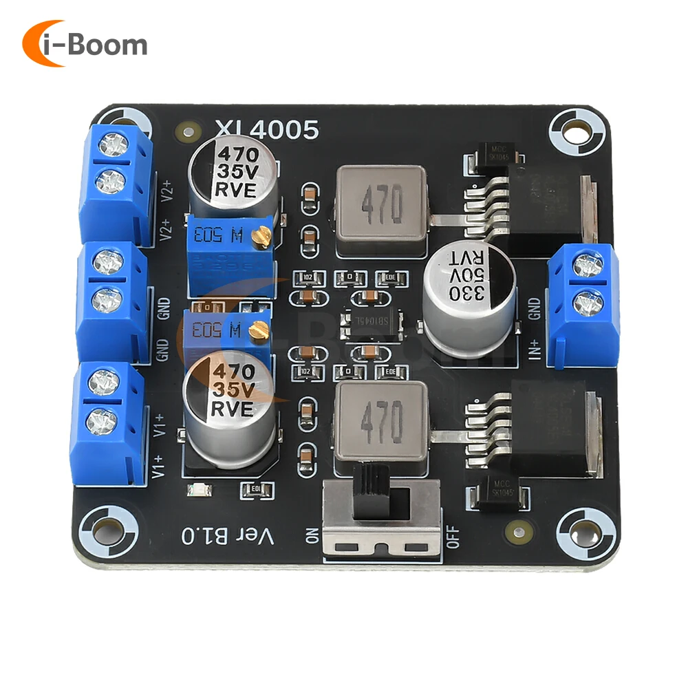 

Xl4005E1 2-way Switching Power Supply DC 5~32V To DC 0.8~30V Buck Power Module Voltage Adjustable Voltage Regulator Board
