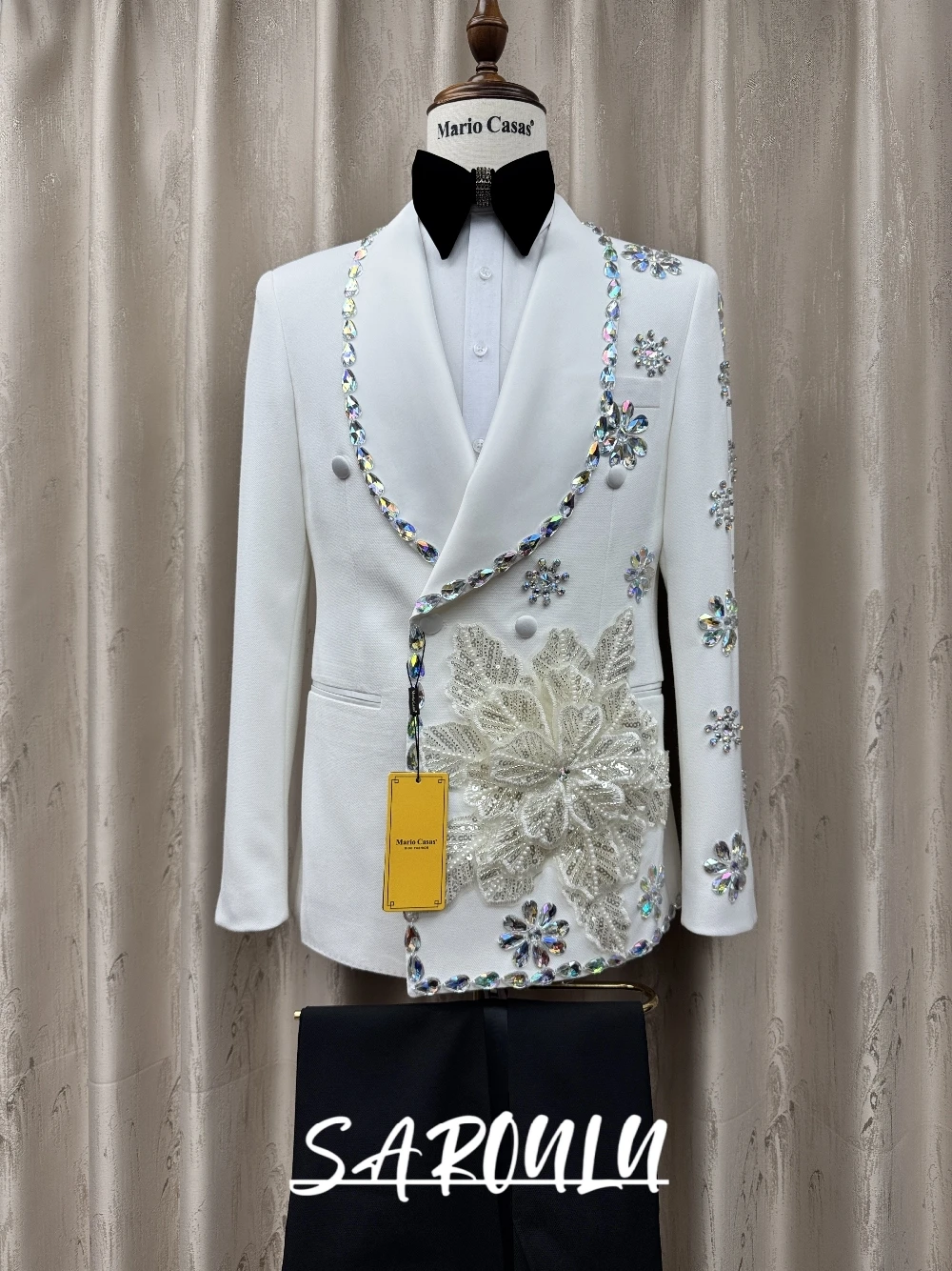 Terno Formal Branco Masculino  - Men Formal Wear Fashion avaliação e preço