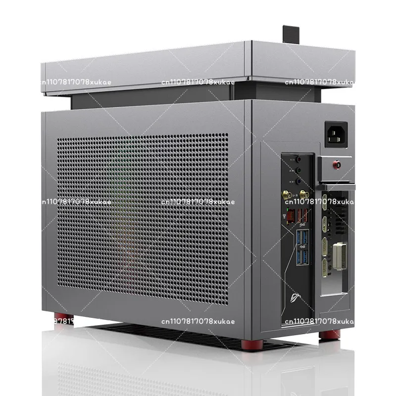 [Spot] Ll-33 Mini240 Water-cooled Module Itx Chassis, All-aluminum Double Chamfer, Tempered Glass Side Penetration