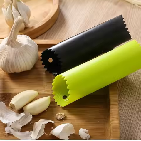 Garlic Peeler Peeling Tube Silicone Garlic Roller Stripper Peeling Vegetable Fruit Tool Easy Useful Kitchen Gadgets Peel garlic