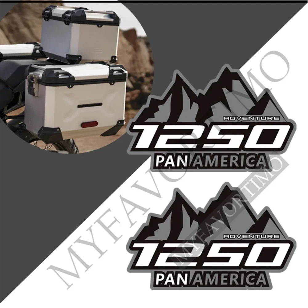 

For HARLEY Pan America 1250 Aluminum Luggage Cases Trunk Panniers Protector Adventure Motorcycle Stickers Decals