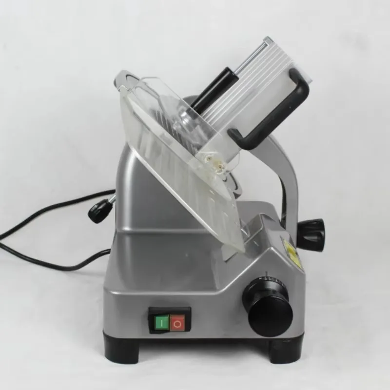 300 مللي متر شفرة فولاذية غير قابلة للصدأ حزام مدفوعة قوة المحرك 300 واط قطاعة اللحوم الكهربائية 300es-12 #4