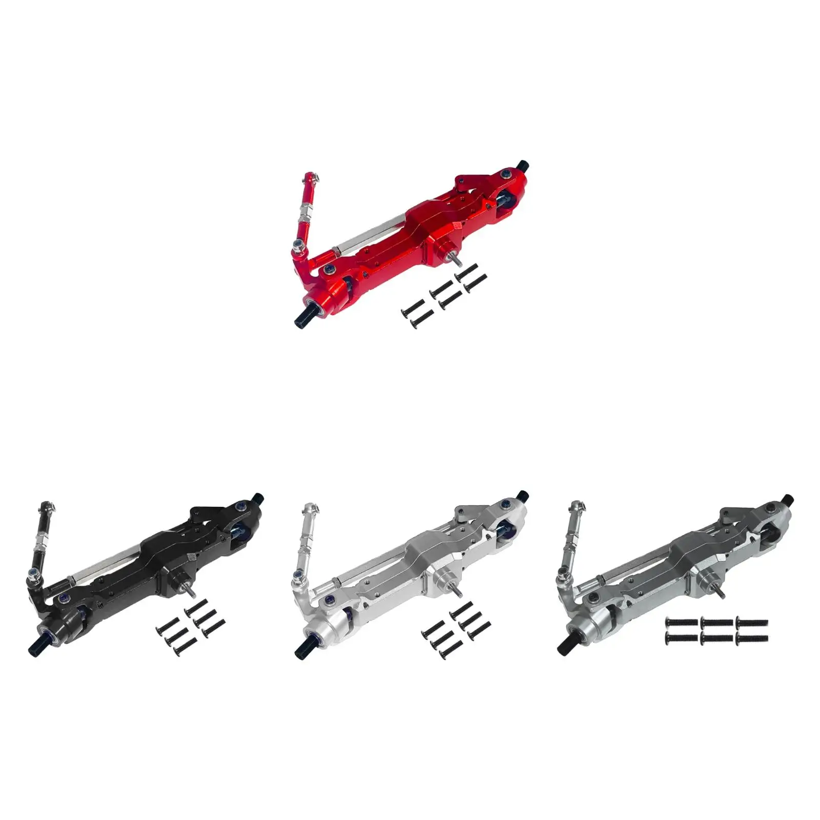 

RC Vehicle Axle Metal Accessories DIY Accs 1/16 RC Car Truck Bridge Axle Front