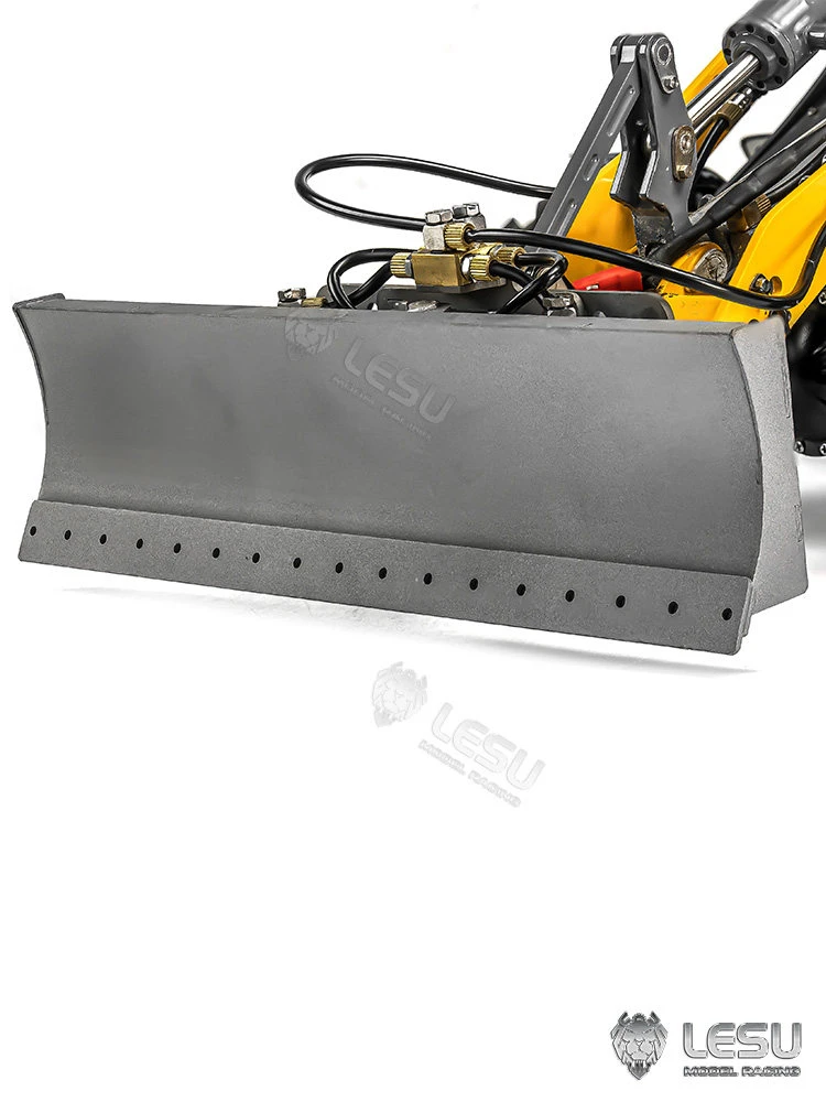 1/14 LESU RC Metal Hydraulic Dozer Shovel Kits For MCL8 Loader Radio Control Car Construction Vehicle Upgraded Parts Toy TH23263