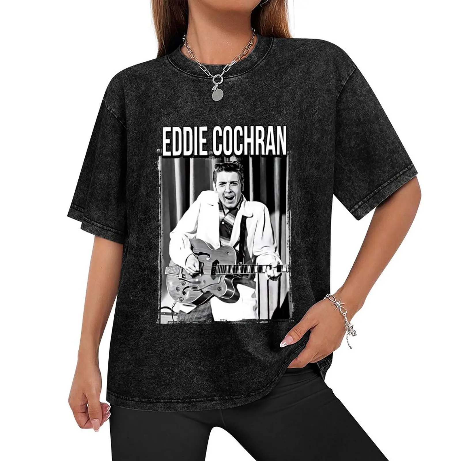 Eddie Cochran Classic T-Shirt customs design your own custom shirt shirts graphic tees sublime plain black t shirts men