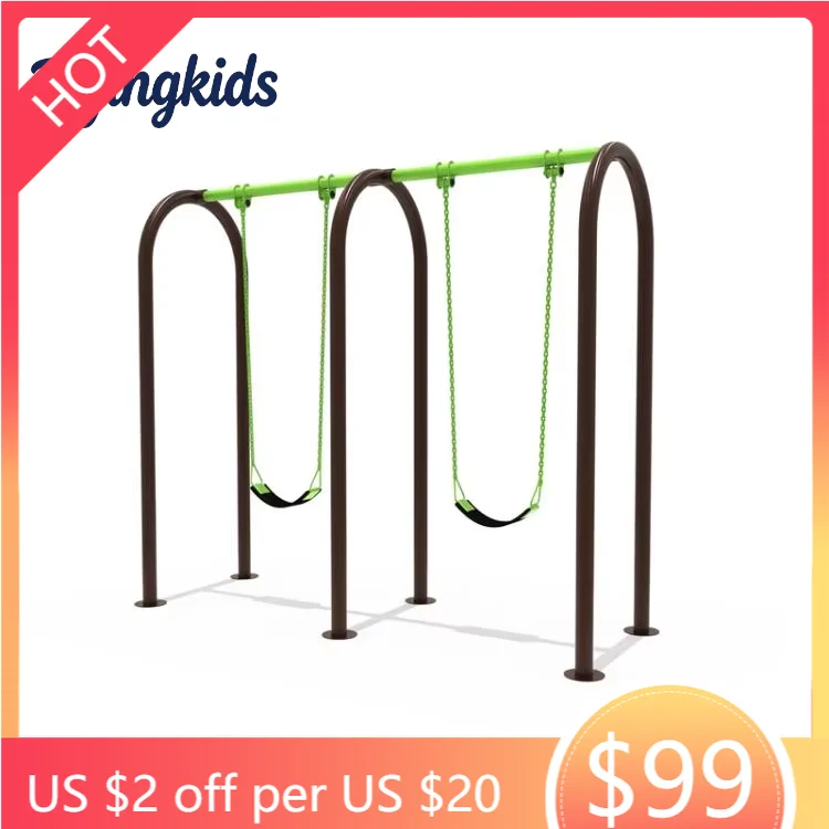 Outdoor Gym Equipment Stainless Steel Street Workout Swing Exercise Park