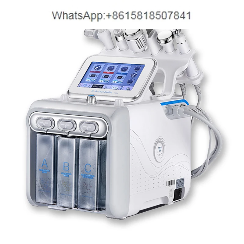 2023 7 en 1 Hydra Microdermabrasion Facial Machine Diamond Dermabrasion 6 in 1 Hydro Facial Machine