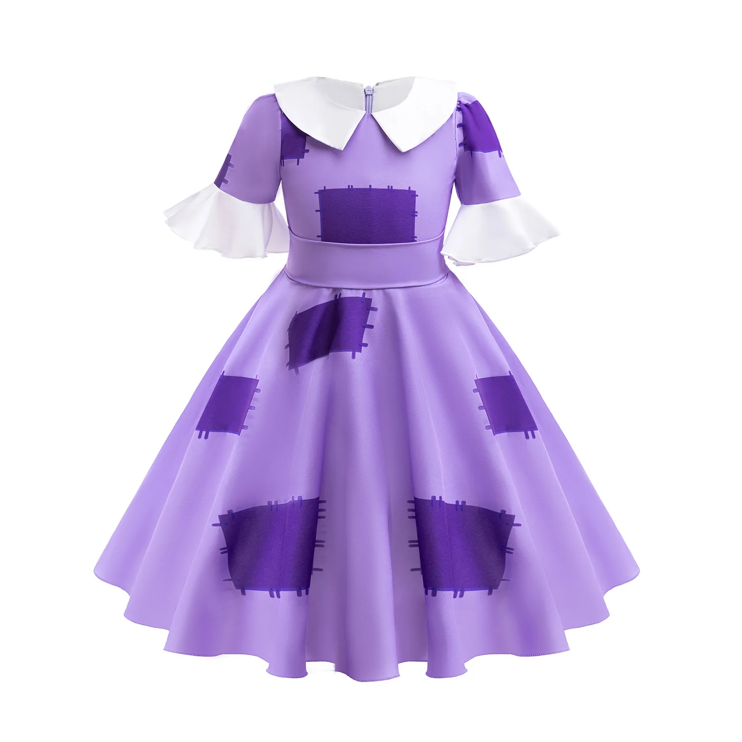 

Halloween Children's Long sleeved Dress cosplay Magical Digital Circus Jakarta Halloween Dress