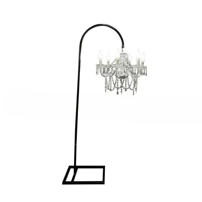 

New wedding props acrylic with hook street guide light T table guide device Best-selling wedding hall decorative hanging