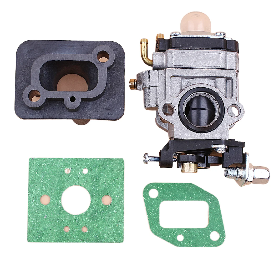 

Комплект прокладок впускного коллектора карбюратора для двигателей 43cc 40-5 BC430 CG430 1E40F-5 Mitsubishi TL33 TL43 T52 TU43 для кусторезов и триммеров