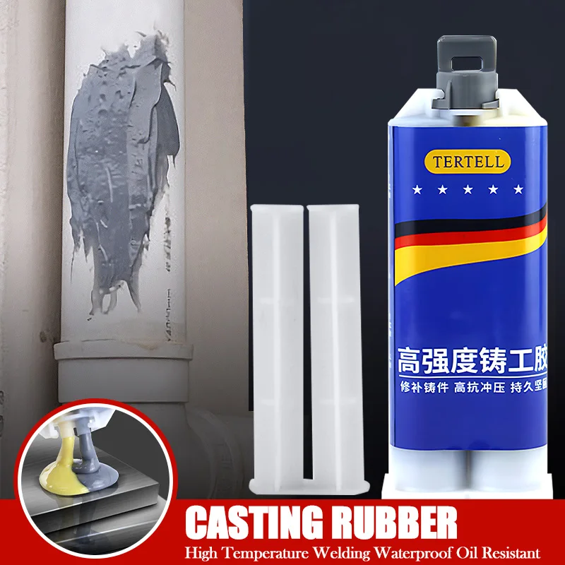 Strong Metal Repair Glue Casting Repair Glue High Temperature Metal Repair Glue Cold Welding Glue for Filling Defects Repair