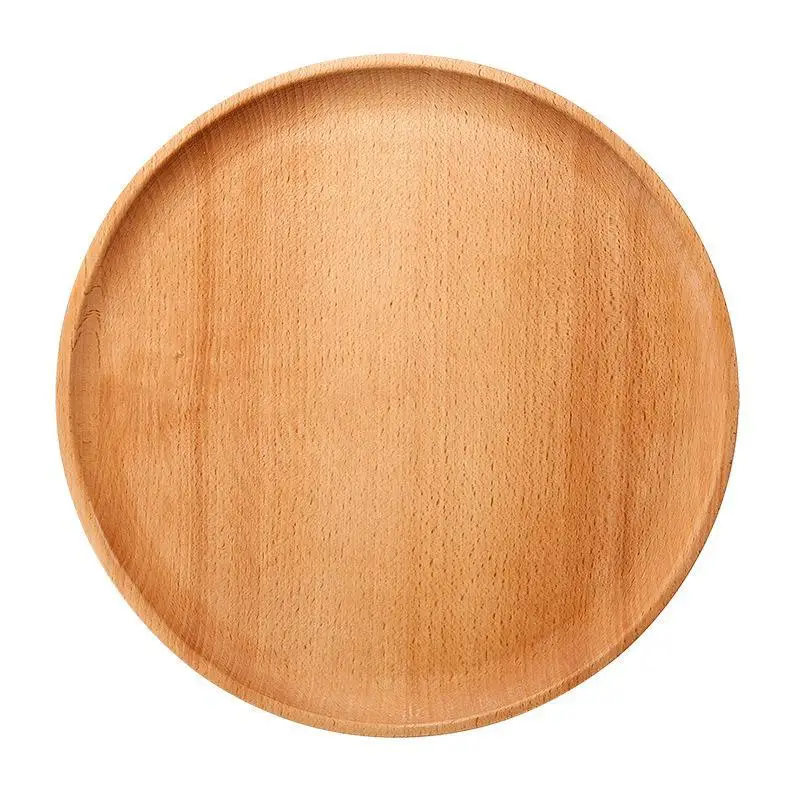 Beech Wood Serving Trays With Durable Crack Resistant Smooth Surface Perfect For Home Kitchen Party Serving Food Coffee Dessert