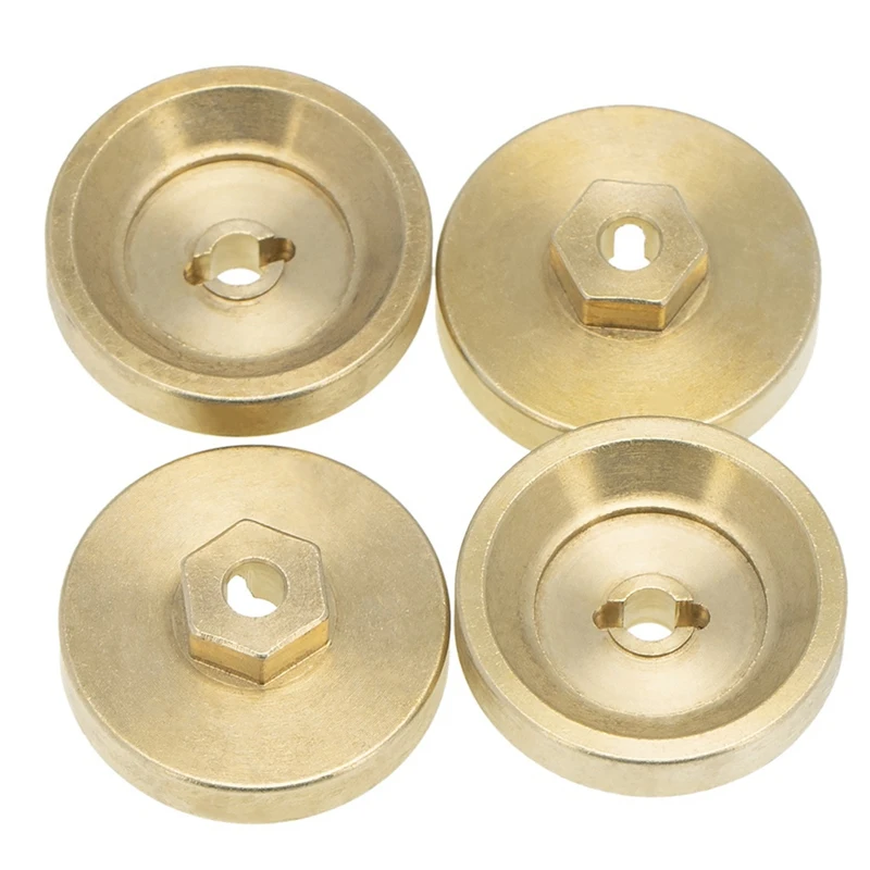 Hub Counterweight 1/24 Simulation Model Thickness 4Mm Replacement Parts For Axis Scx24 90081 Brass Counterweight Connector