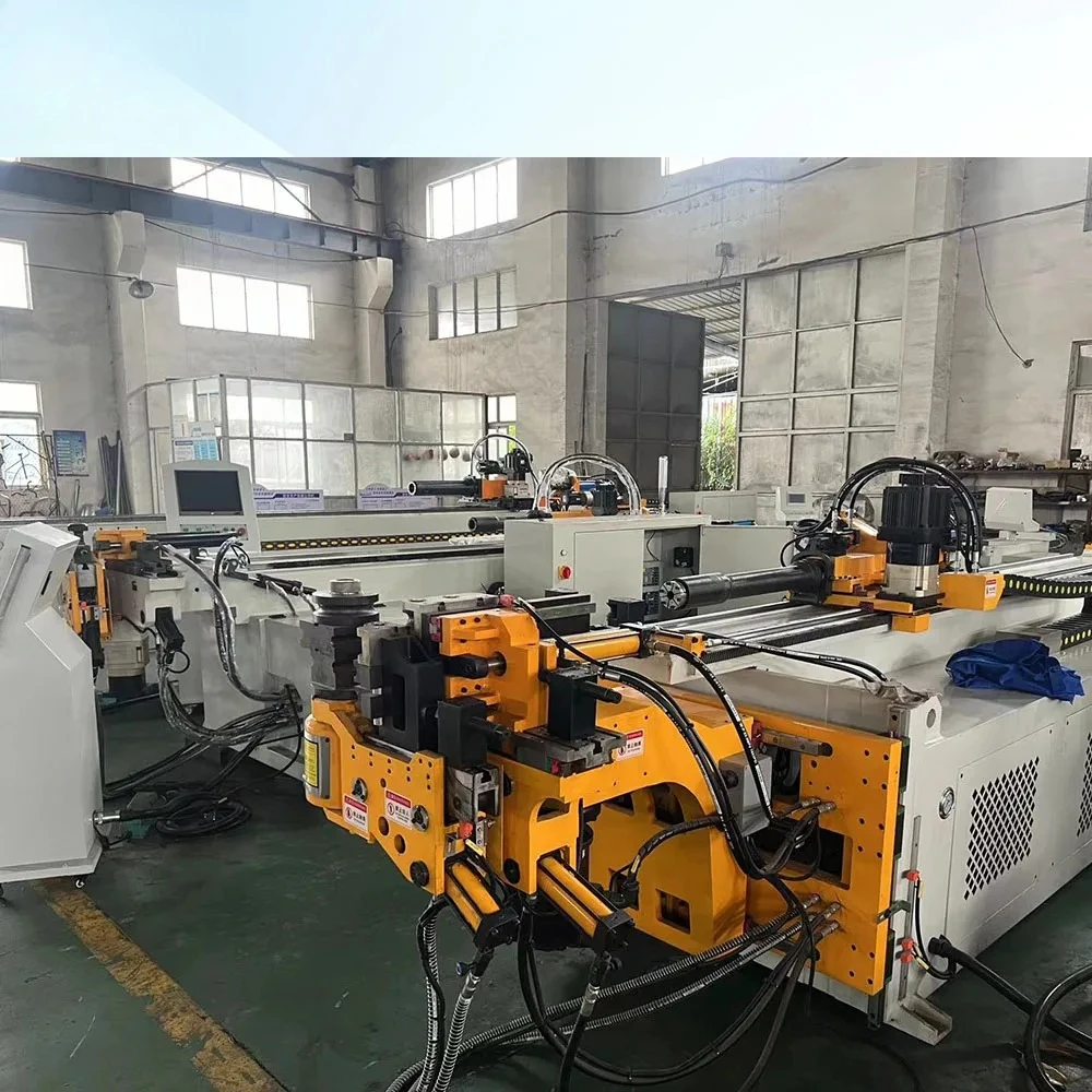 مصنع آلة ثني القوس الأوتوماتيكية عالية الدقة معدات التحكم العددي الهيدروليكي لمحمل محرك سبائك الألومنيوم #2