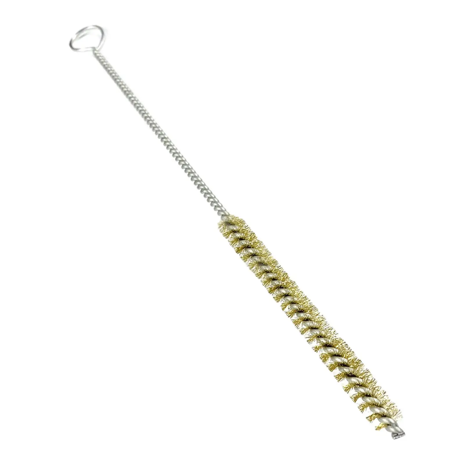 Imagem -03 - Escova de Limpeza de Tubo de Latão Flexível Escova de Arame para Garrafas de Limpeza Automotiva Punho Longo Pequeno Fácil de Usar