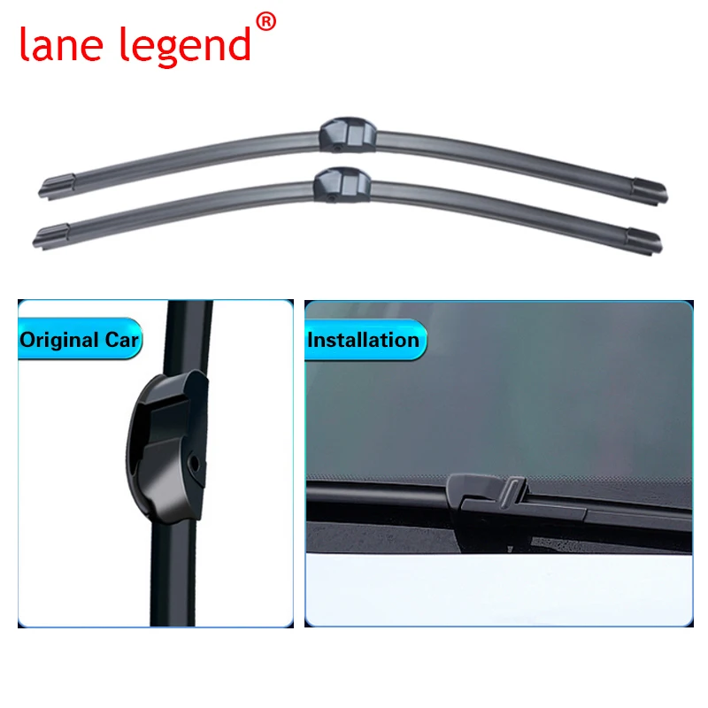 Wiper Front & Rear Wiper Blades Set For VW Touareg 2010-2017 2011 2012 2013 2014 Windshield Windscreen Front Window 26\