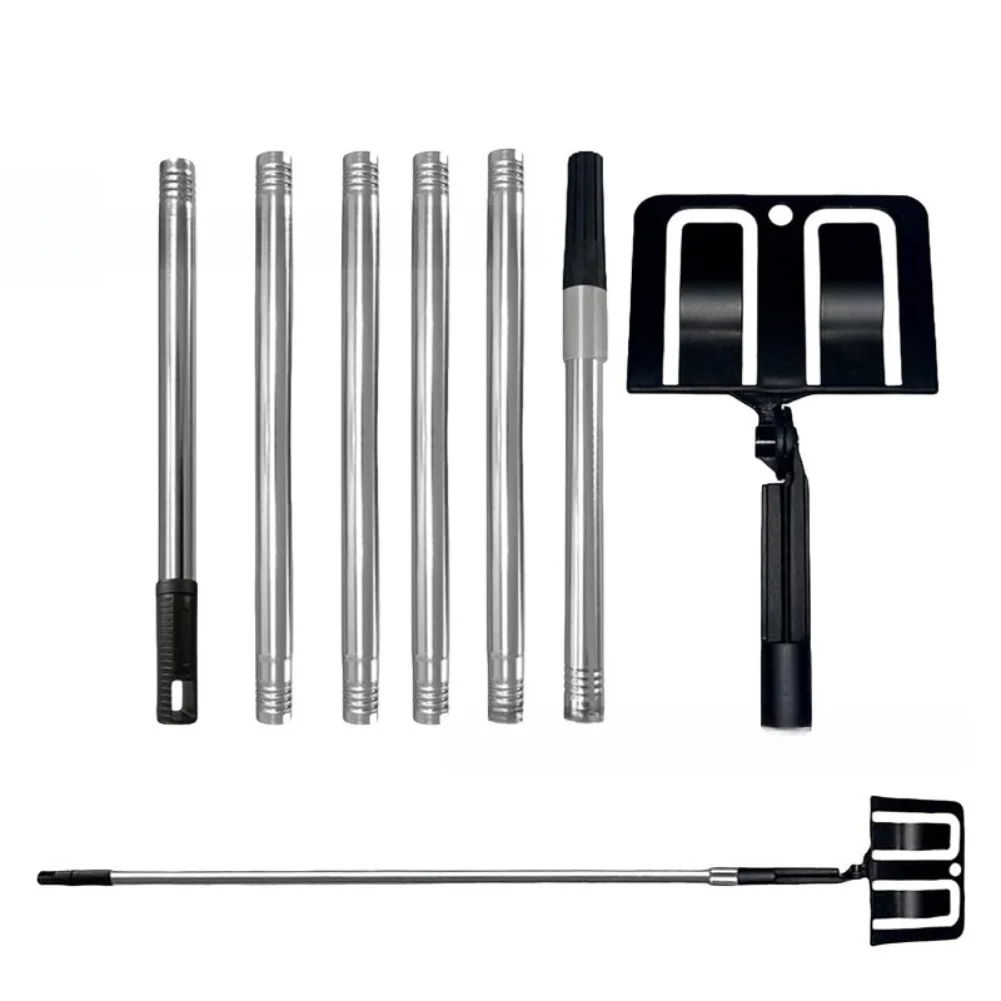 Paint Shield Holder with 360 Degree Swivel and Extended Rod 47 or 71 Inches for Effortless Painting without Ladder Use