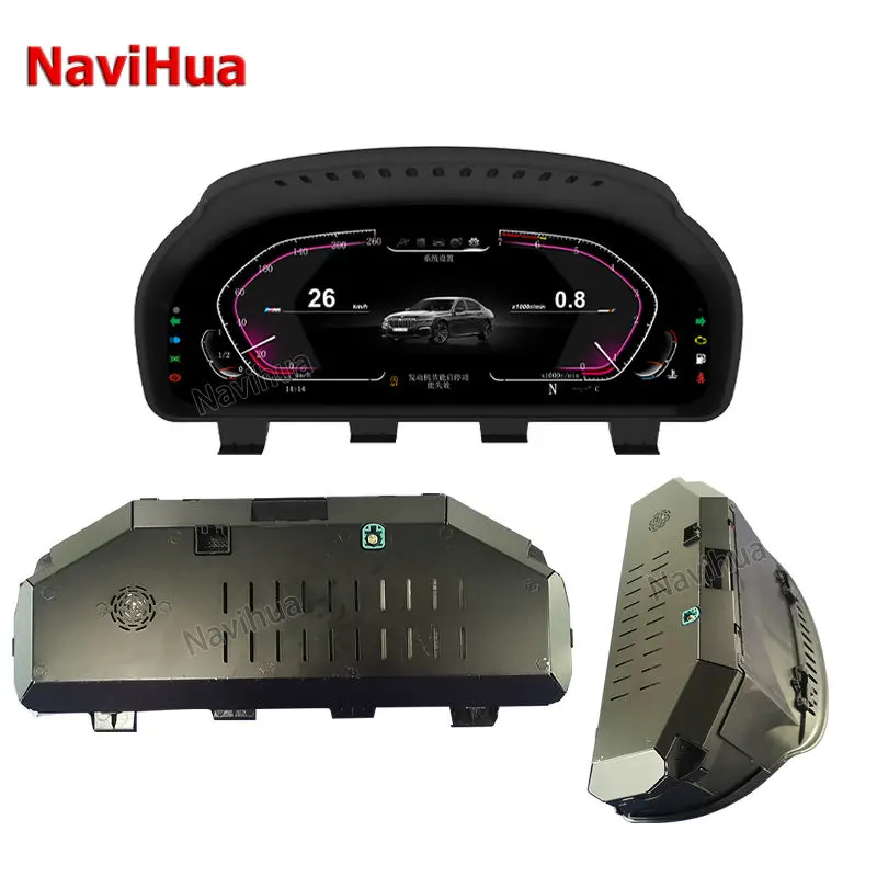 

Navihua 12.3 Inch Digital Cluster LCD Dashboard Instrument Panel Multifunctional Instrument Cluster For BMW 5 F10 F11 F19