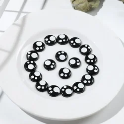 20/40pcs 8-14mm Black Plastic Safety Eyes White Bear Doll Animal Puppet Crafts Children Kids DIY Toys Plush Doll Accessories