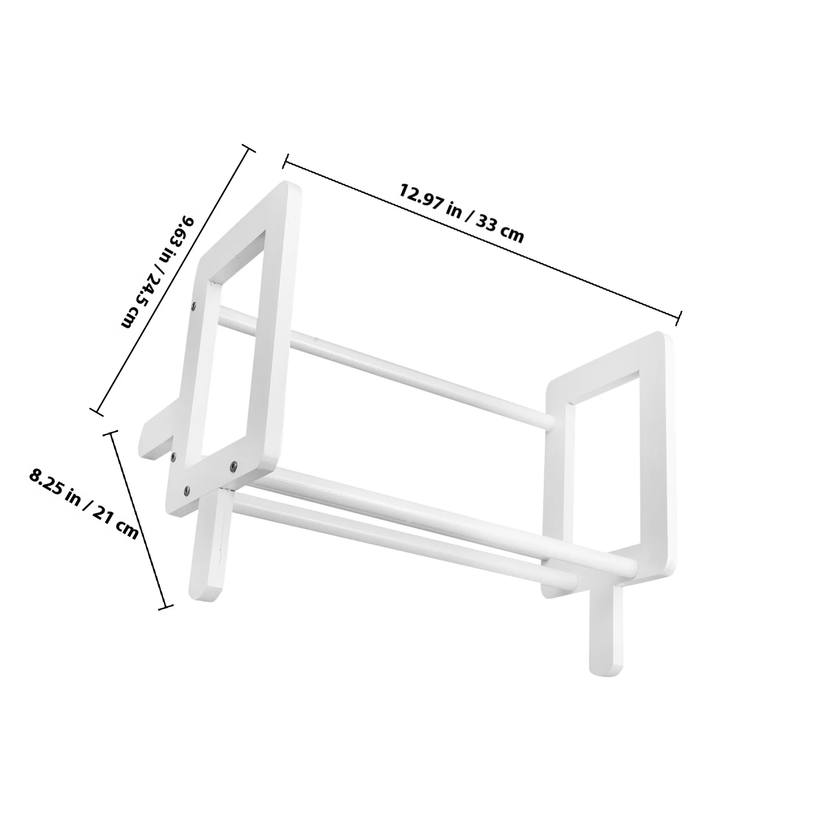 حامل منظم لرف الكتب المكتبي للكتب والمجلات، حامل تخزين بنمط أنيق لرف الدراسة والمكتب والمعيشة