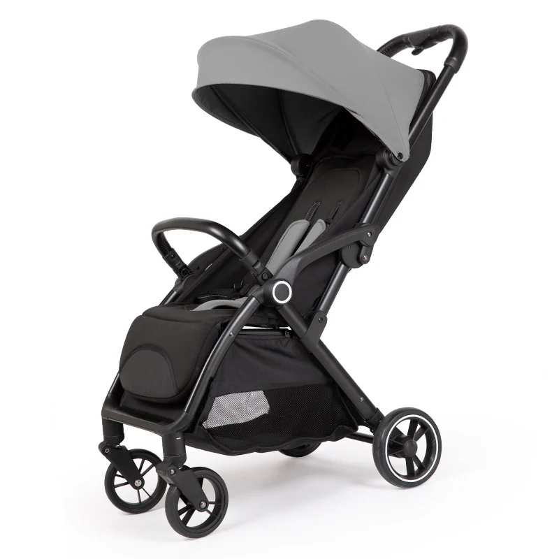 New Lightweight Compact Automatic Folding Baby Pram and Stroller 3 in 1 for Sitting, Reclining and Lying Down Can be on Airplane