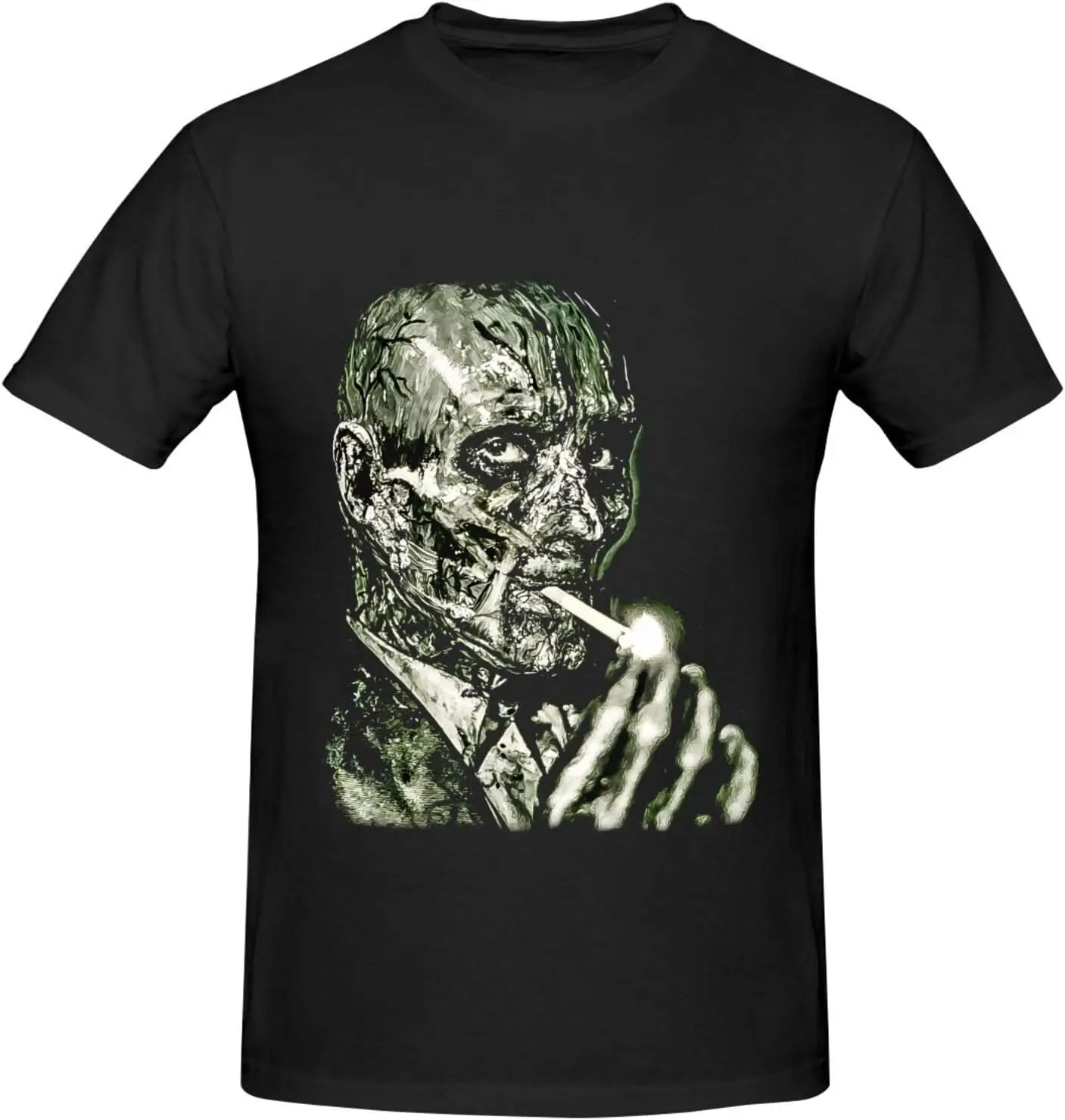 Hellraiser Men's T-Shirt Basic Short Sleeve Tee Fashion Classic Youth Memory Casual Top