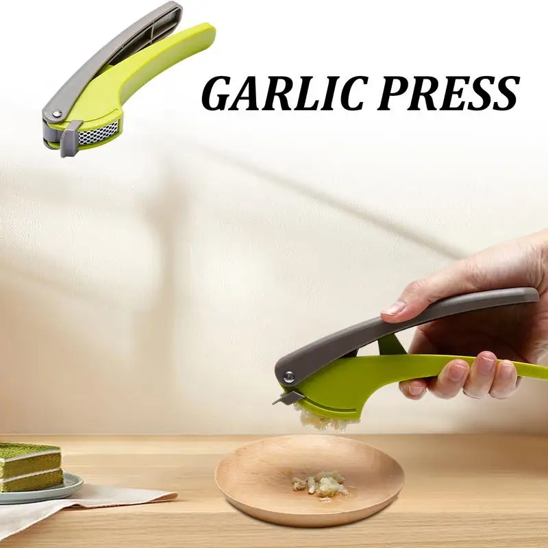 Garlic Mincer Creative Comfort Handle Efficient Garlic Grinder Dicer Stainless Steel Kitchen Tools Necessary Appliances &