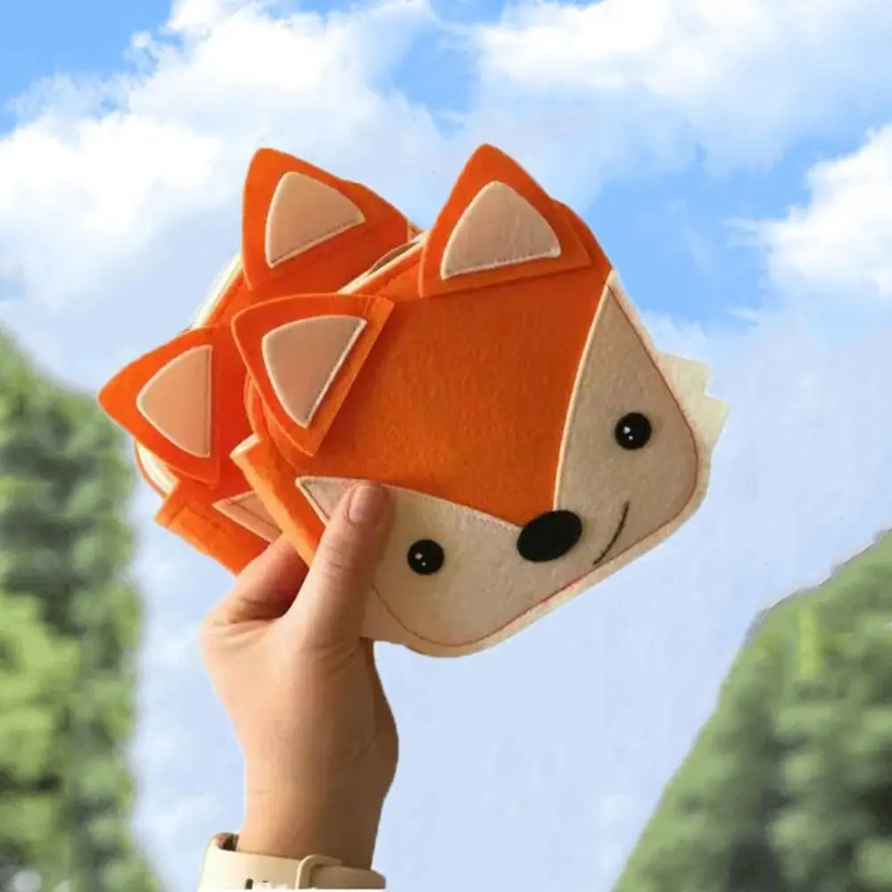 Activity Book Bear Baby Cloth Book Parent-child Interactive Kids Cloth Book Soft Cartoon Puzzle Cloth Book Infan