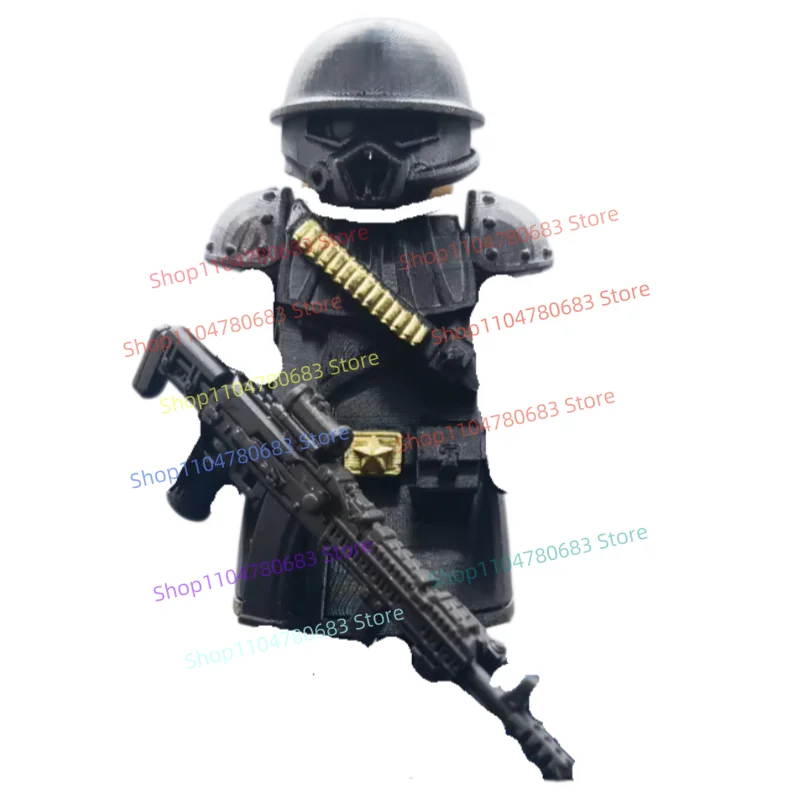 

MOC Building Blocks, Mini Figure Warrior Armor Emperor Accessories Assembly Model, Ornament, Collectible Toy, Festival Gift