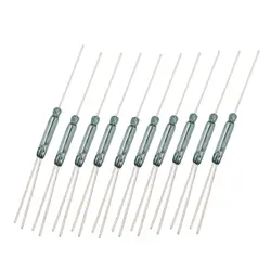 10pcs N/O N/C SPDT Reed Magnetic Switch Switches Replacement 2.5X14MM RI-90