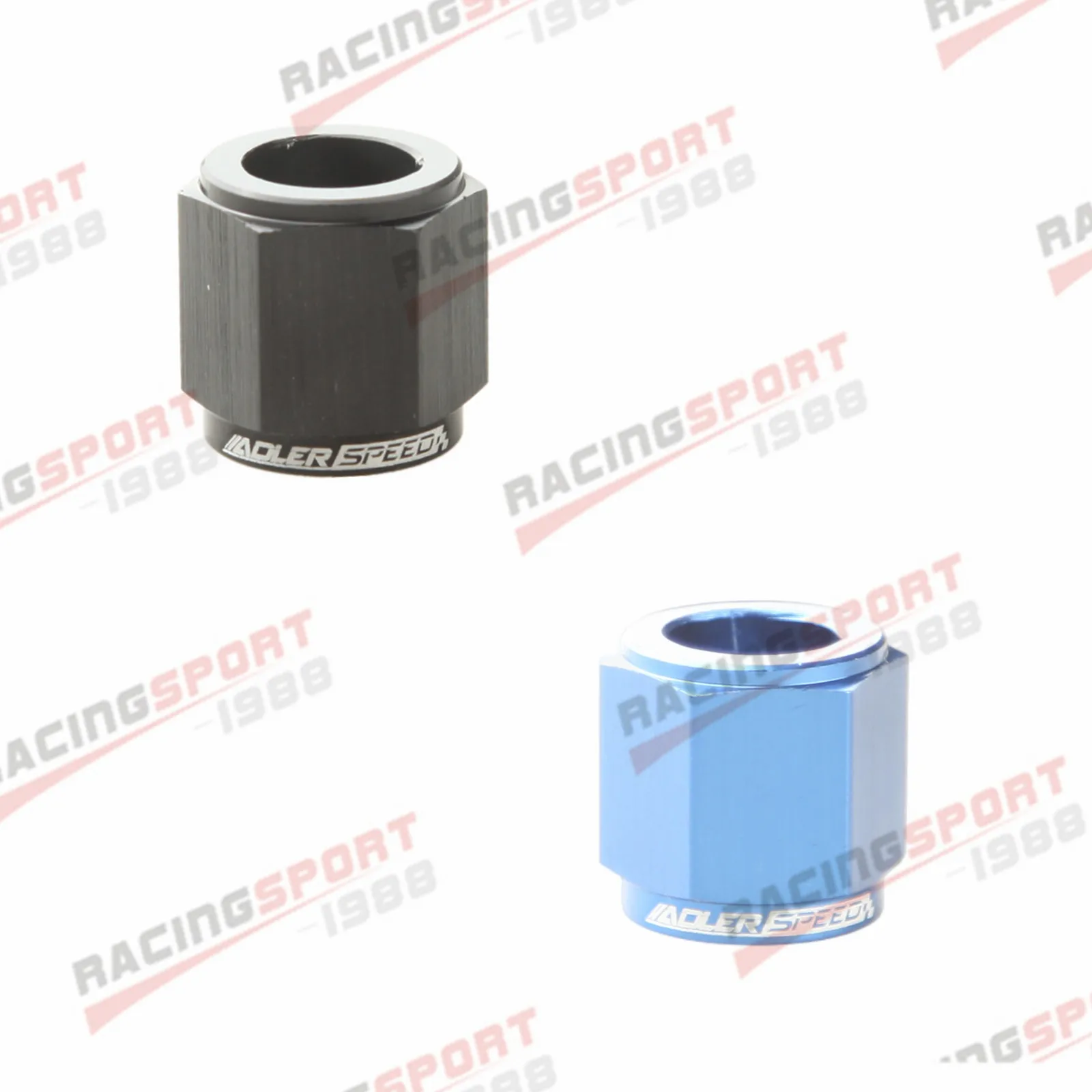 

AN4 AN-4 4AN to 1/4" Inch Aluminum Alloy Tube Nuts Fitting Adapter Blue/Black