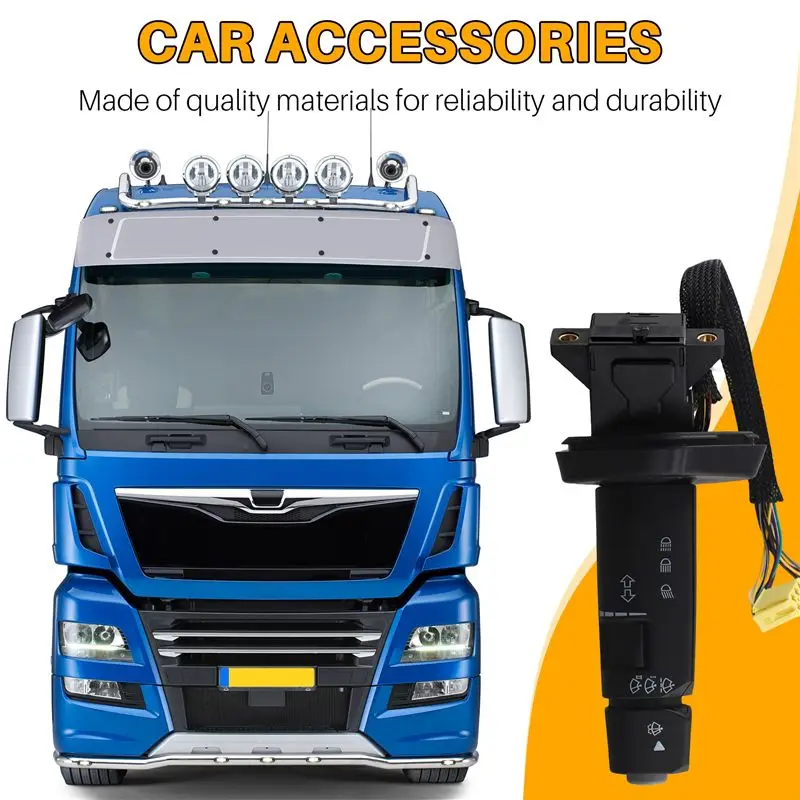 X39A-Steering Column Switch Head Light Windshield Wiper Switch For MAN TGS TGX TGA TGL LIONS CITY 81255090194 81255090191