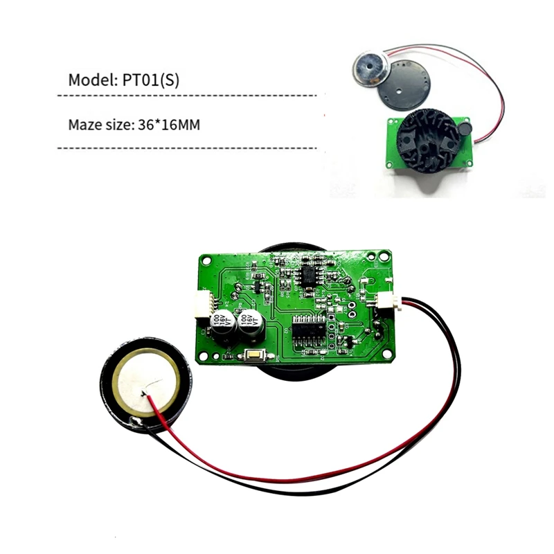 1 Piece Smoke Alarm Module Smoke Alarm Photoelectric Smoke Detector Module Smoke Detector Module Voltage Buzzer Alarm