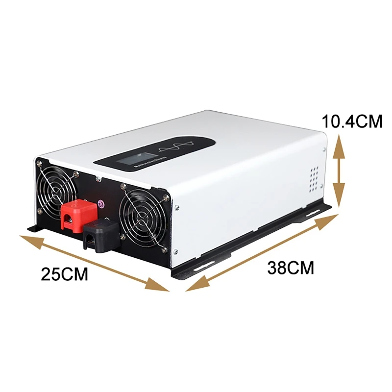 6600W 10000W Pure Sine Wave Inverter Solar Power Inverter 24V 48V To AC 220V 230V Charger Voltage Converter For Lithium Battery