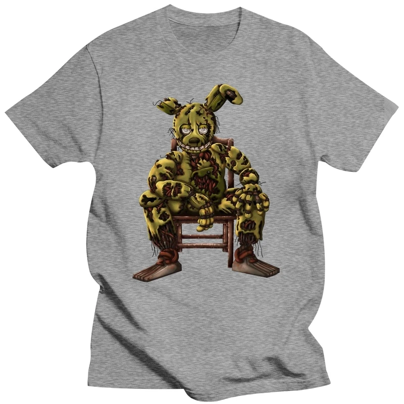 FNAF Man TShirt Springtrap Sat In Chair Distinctive T Shirt Original Sweatshirts New Trend