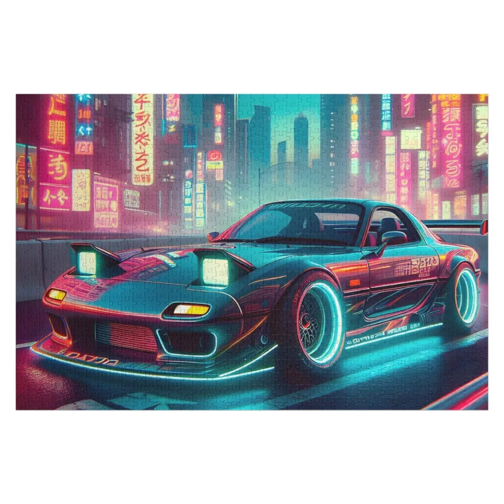 

RX7 Cyber v1 Пазлы Игрушки Для Детей Деревянные Фото Персонализированные Леса Для Взрослых Пазл