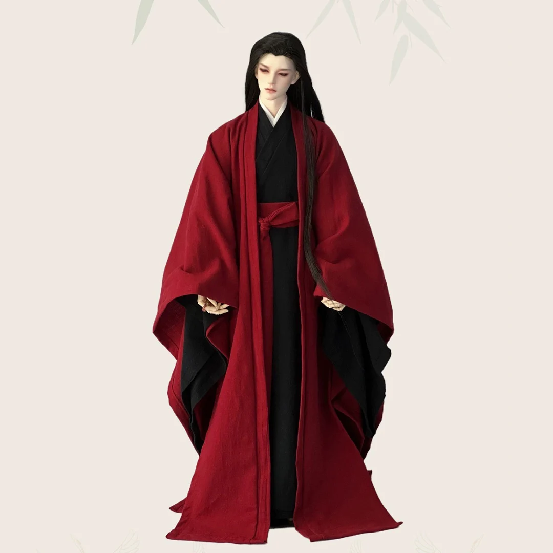 

1/3 Scale BJD Hanfu Robe Ancient Costume Warrior Outfit For POPO68 Longhun73 ID72 Strong Uncle Doll Clothes Accessories A1814