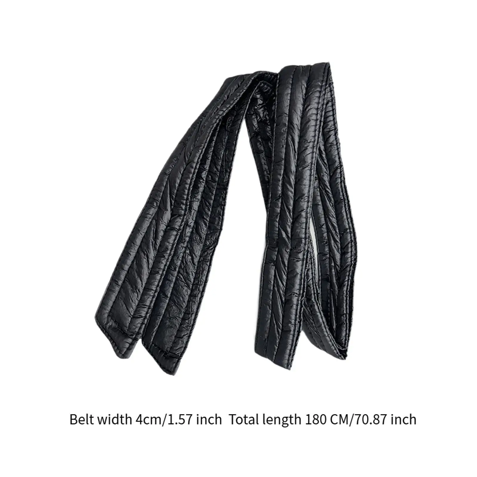 Women Down Coat Belt Overcoat Waist Belt Puffer Jacket Belt Lady Girdle Sash