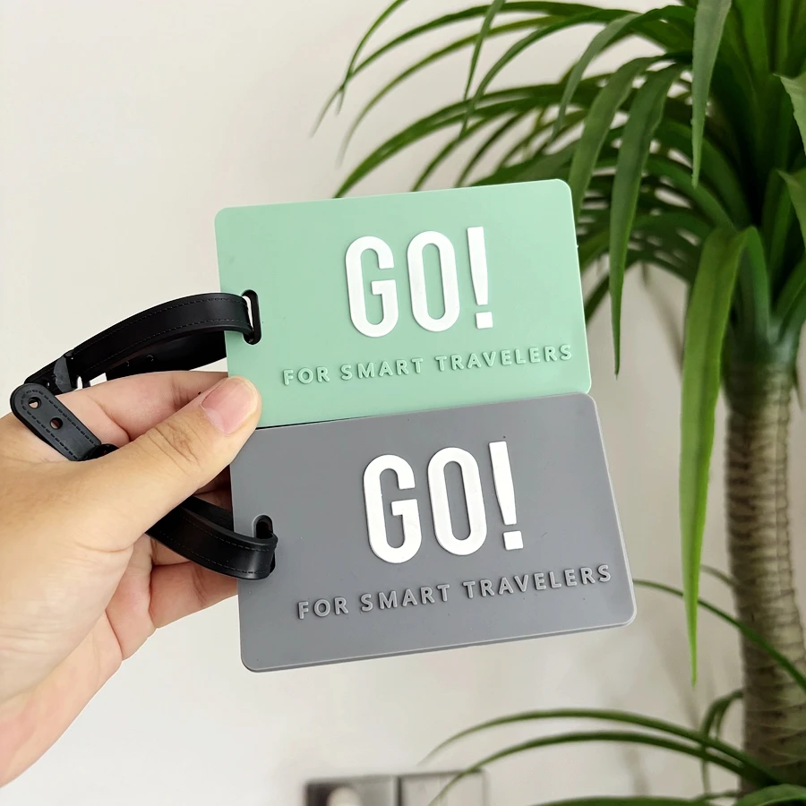 1/2/3PCS letter luggage tags with name tags, holiday travel bag pendants, luggage luggage anti loss name tags, display tags, han