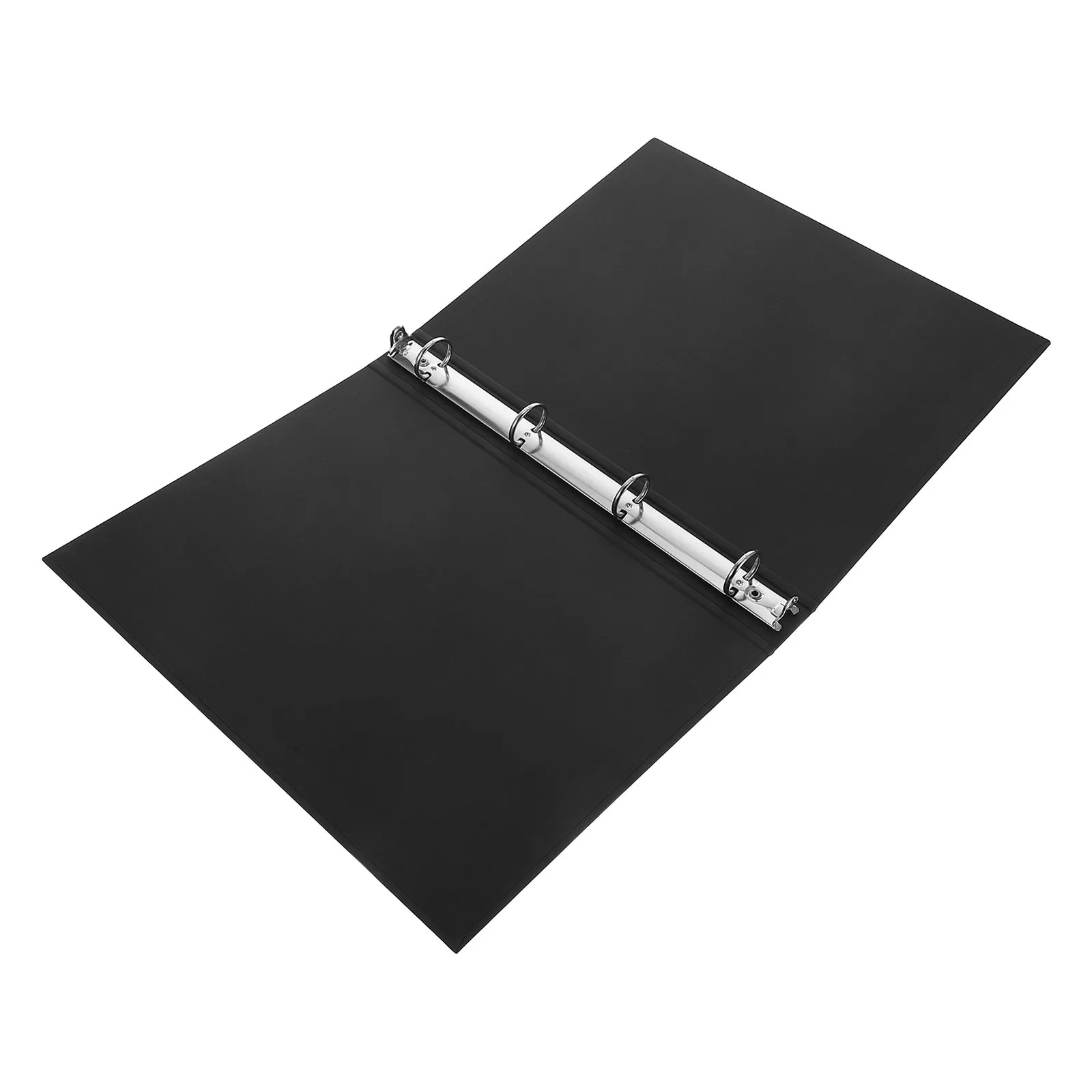 A4 غطاء للكمبيوتر الدفتري 6 حلقة الموثق الأسود ورق الكرافت غلاف فني حامي لمجلة إعادة الملء فضفاضة ورقة المنظم وثيقة #6