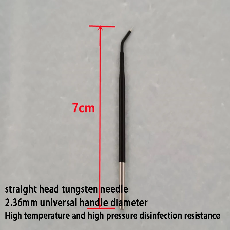 Micro Fine Non-Stick Tungsten Needle Beauty Electrode Tool Head Lip Knife High Frequency Electroknife Electroion Electrocoagulat