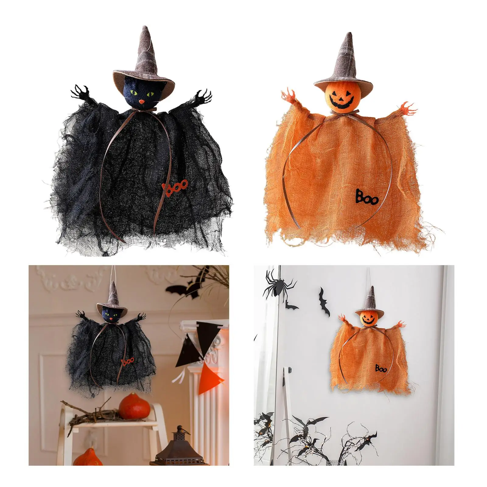 Halloween Decoration Props Collection Celebration 20x23cm Ornament Hanging Doll
